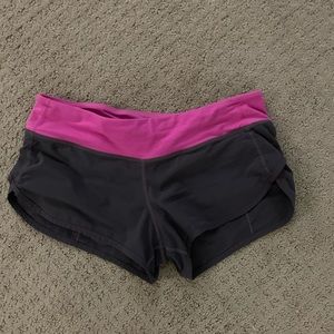 Lulu lemon speed shorts